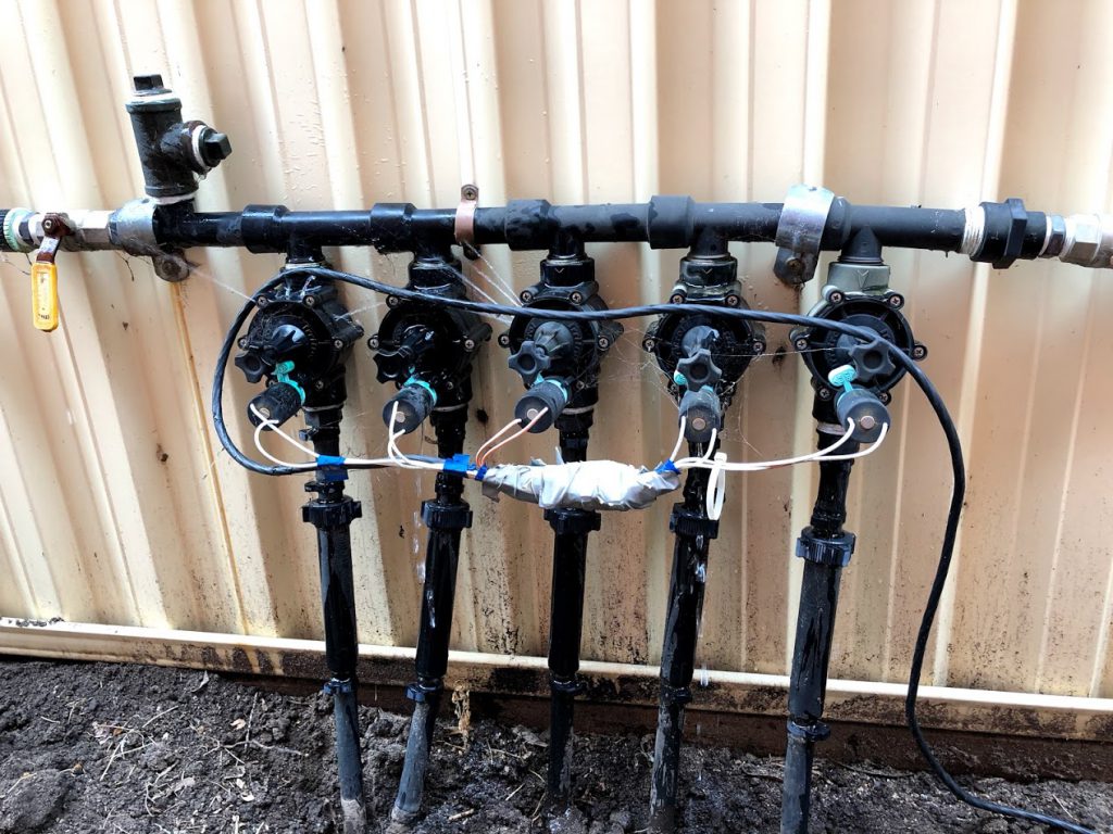 sprinkler manifold